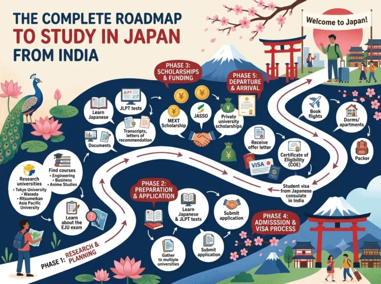 The Complete Roadmap to Study in Japan from India